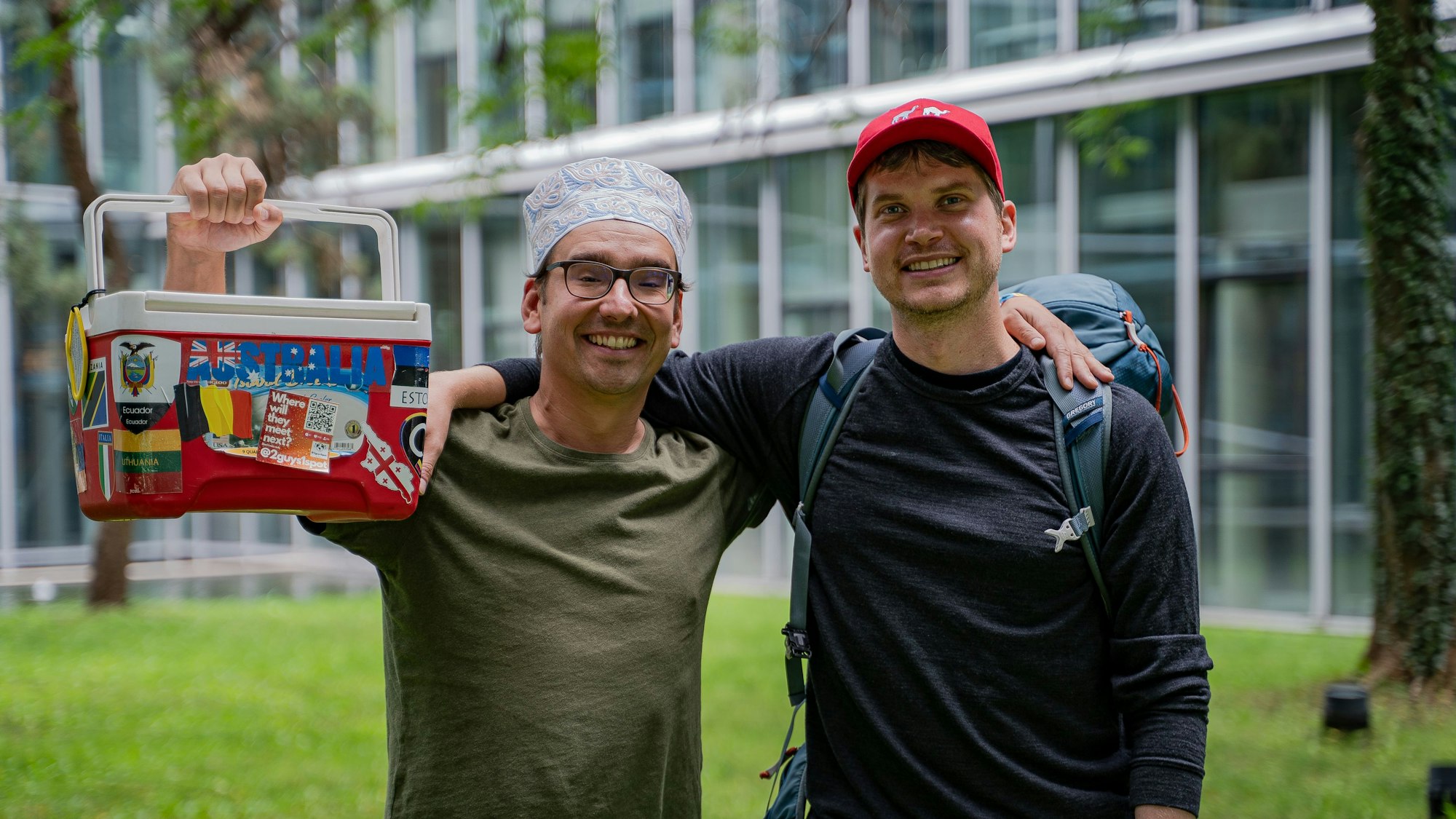 Marcel Kottrup (l.) und Silvan Rehfeld