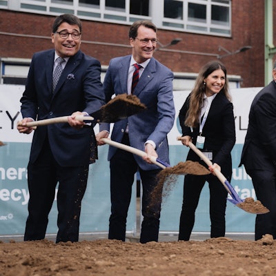 Spatenstich bei der Cylib GmbH im Chempark Dormagen