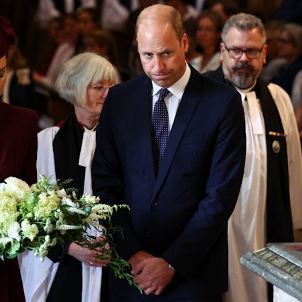 Prinzessin Kate und Prinz William bei einem Gottesdienst im September 2023.