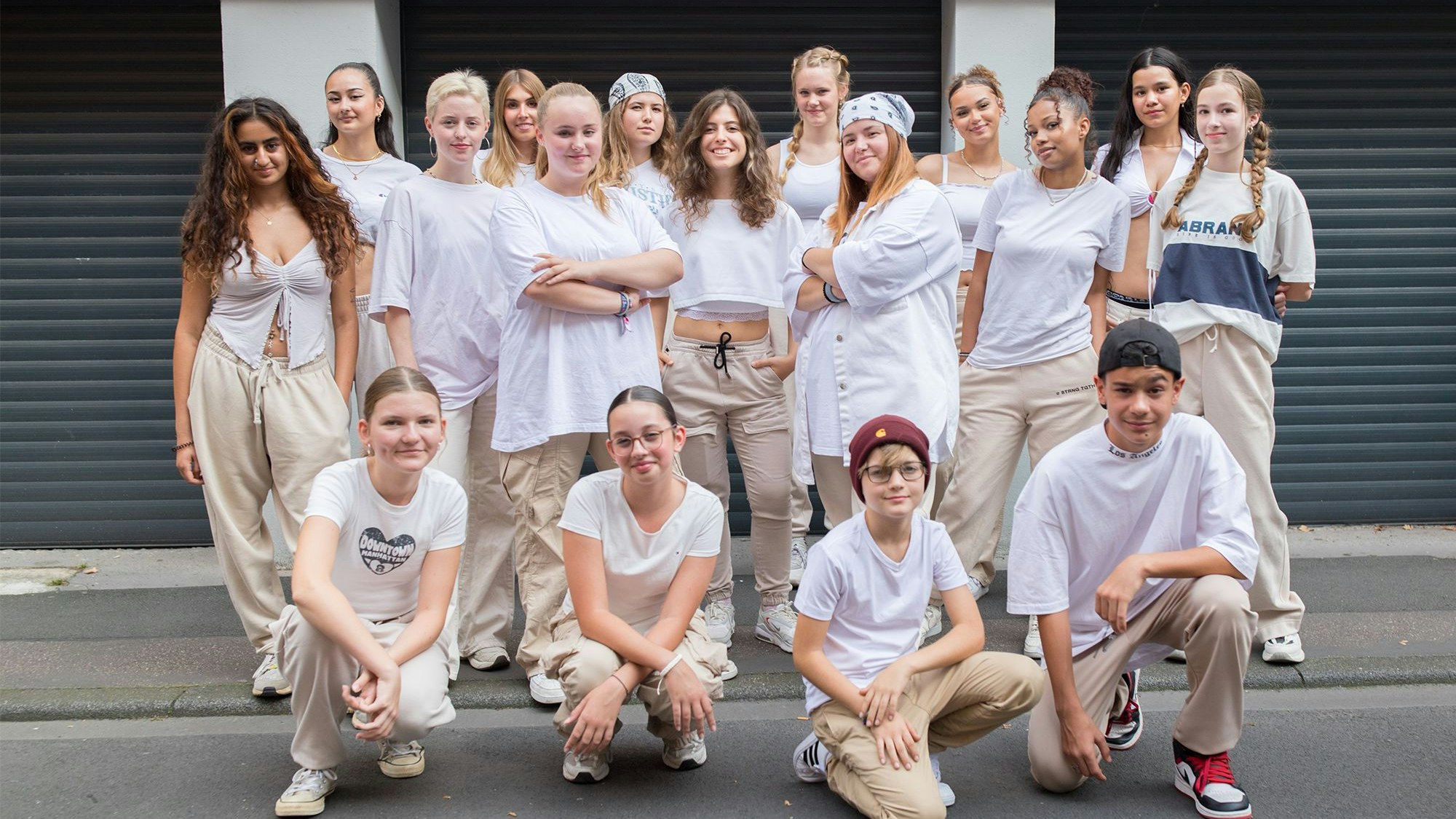 Gruppenbild der Tanz-Crew