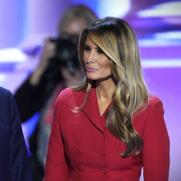 Donald und Melania Trump beim Parteitag der Republikaner im Juli in Milwaukee. Trump bekommt immer mehr Kritik aus der eigenen Partei zu hören.