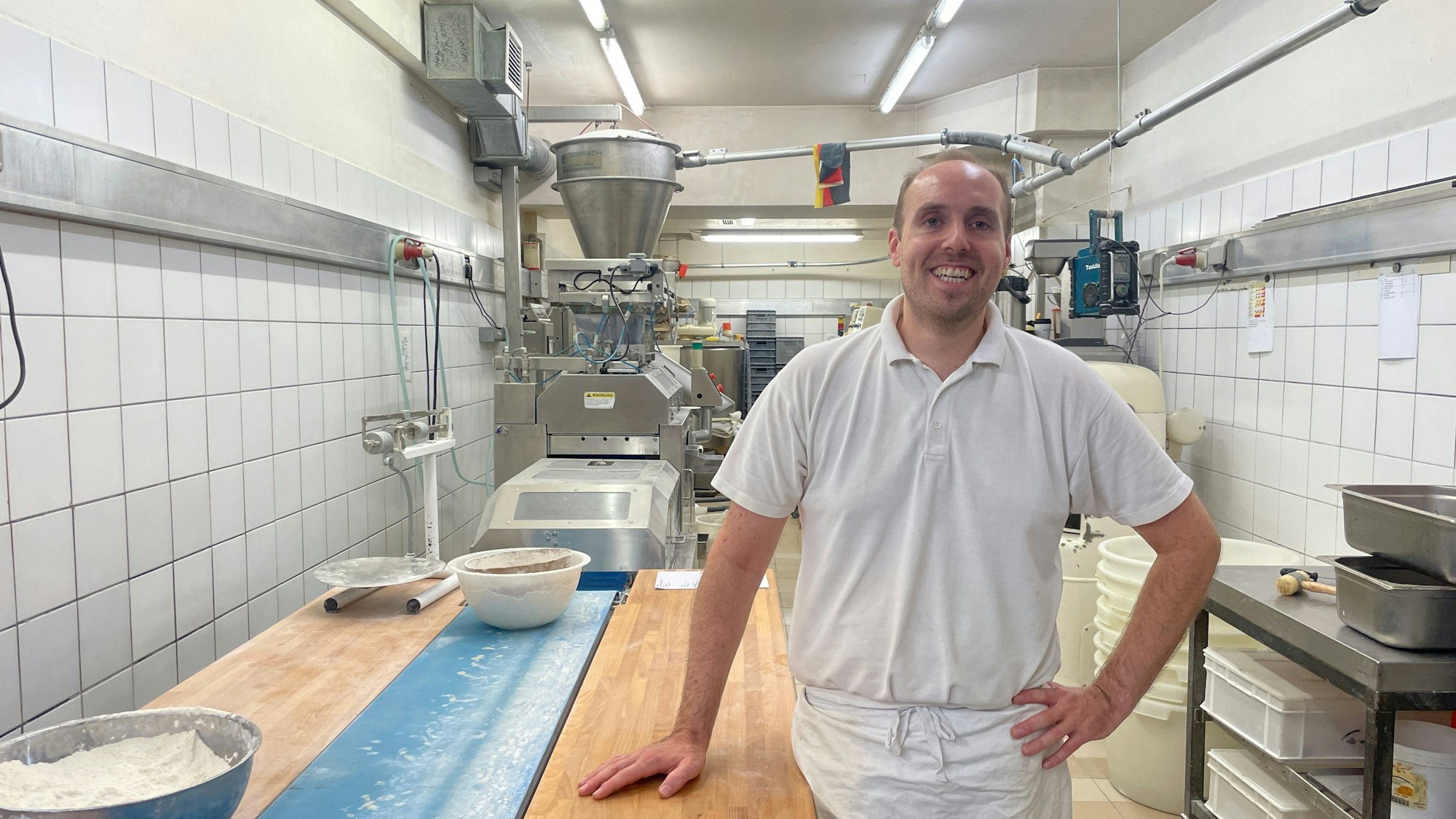 Christoffer Wolff hat die Backstube "Wolff's" mit seinem Bruder Alexander 2017 von ihrem Vater übernommen.