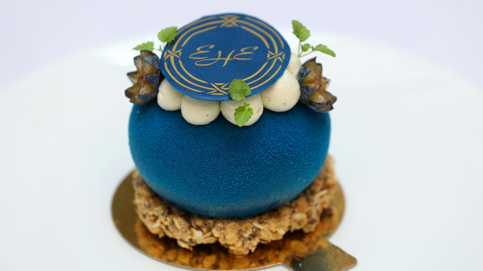 Excelsior-Törtchen mit Blaubeeren
