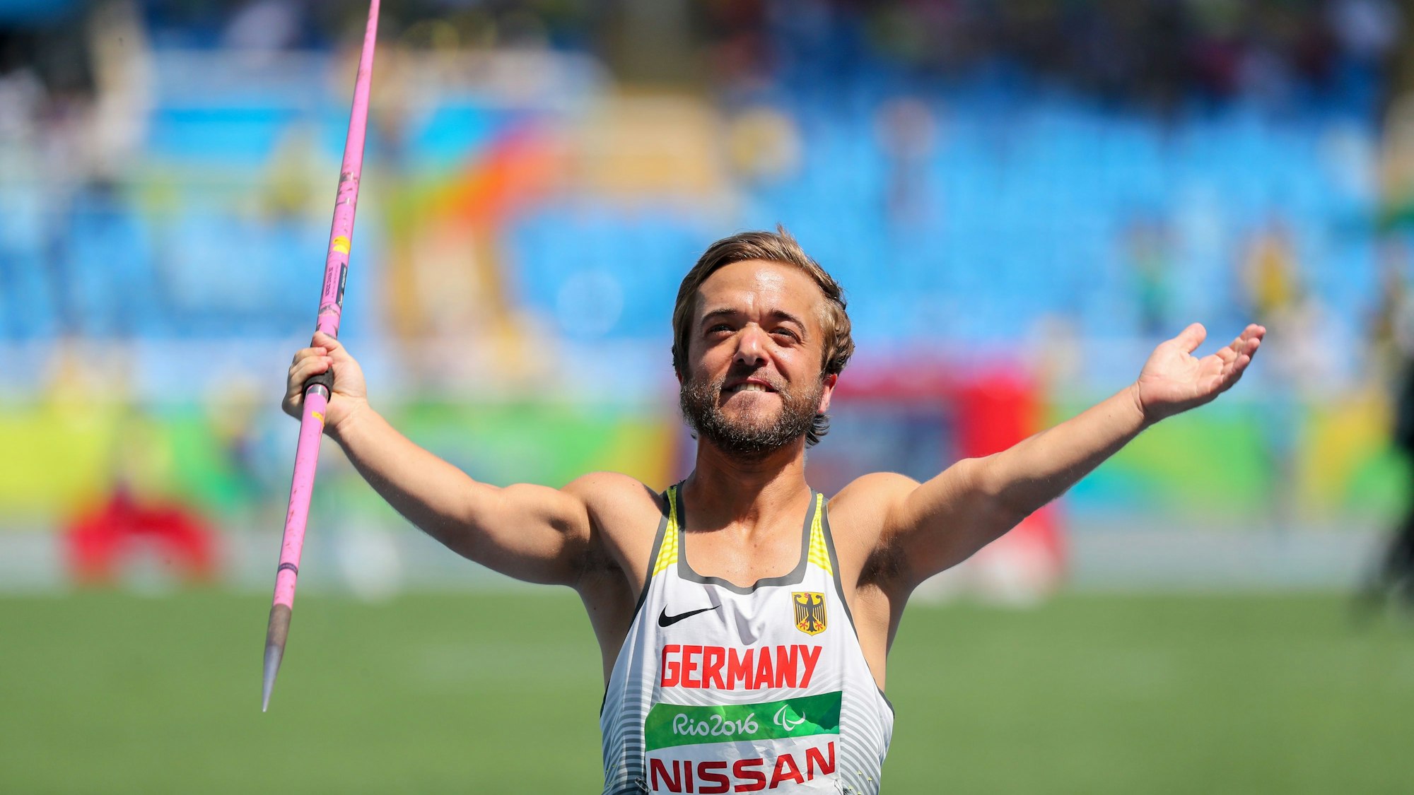 Mathias Mester bei den Paralympischen Spielen 2016 in Rio.