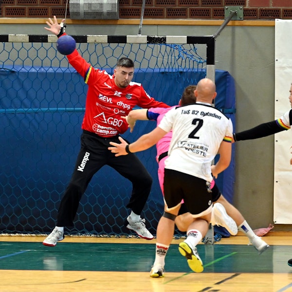 24.08.2024, Handball-Tus 82 Opladen - Dormagen
TW: Tim Trögel (Opladen)
Foto: Uli Herhaus