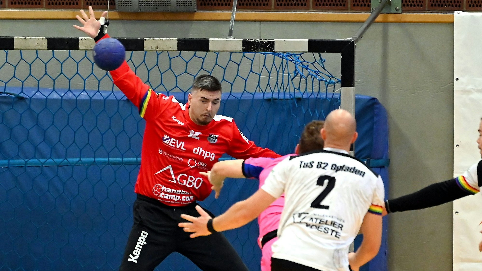 24.08.2024, Handball-Tus 82 Opladen - Dormagen
TW: Tim Trögel (Opladen)
Foto: Uli Herhaus