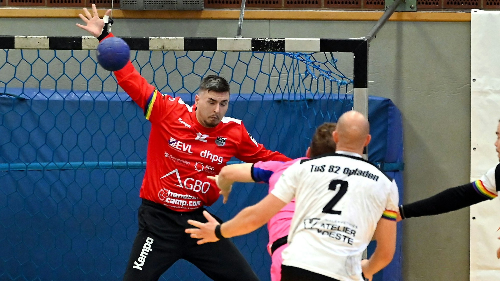 24.08.2024, Handball-Tus 82 Opladen - Dormagen
TW: Tim Trögel (Opladen)
Foto: Uli Herhaus