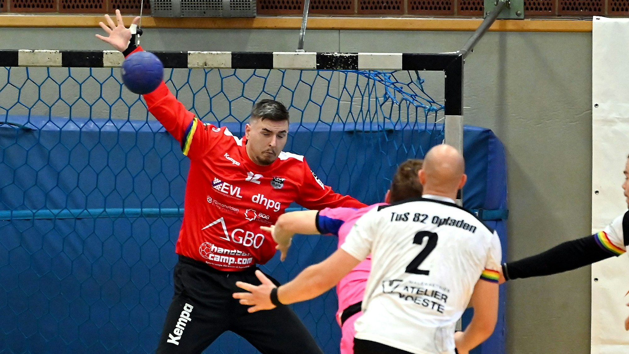 24.08.2024, Handball-Tus 82 Opladen - Dormagen
TW: Tim Trögel (Opladen)
Foto: Uli Herhaus