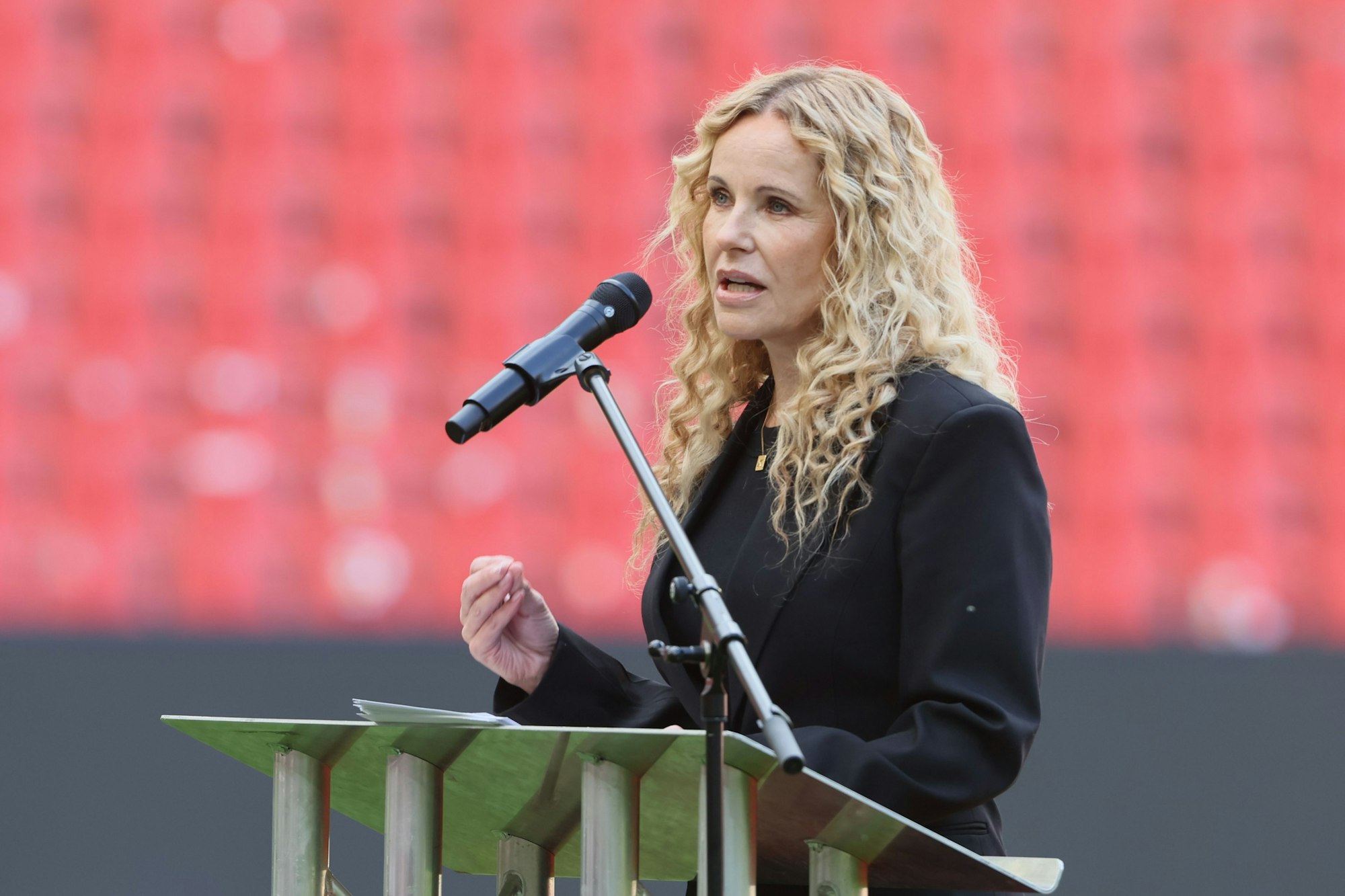 RTL-Moderatorin und Freundin der Familie Daum, Katja Burkard