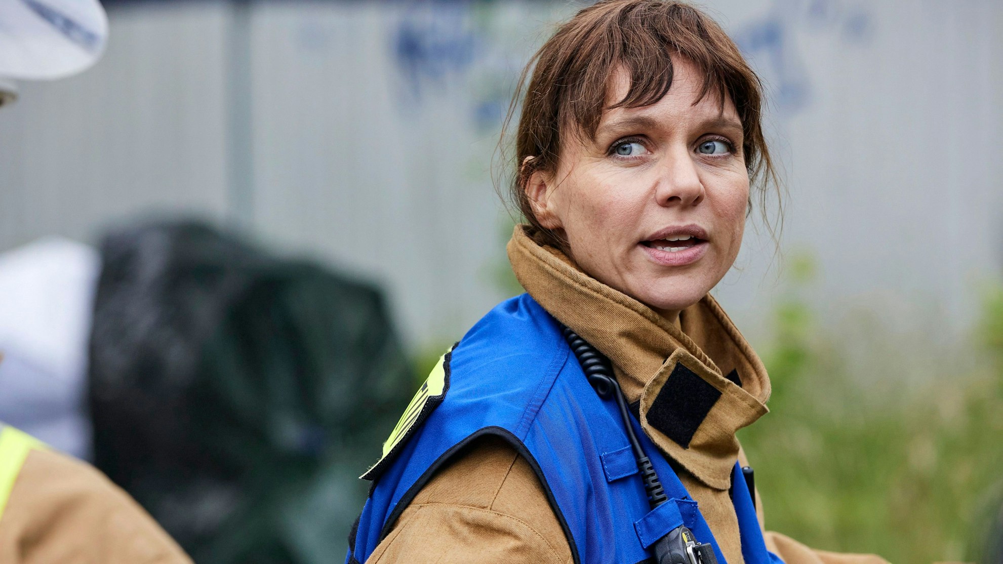 Nadja Becker als Anja in „Feuerwehrfrauen“.