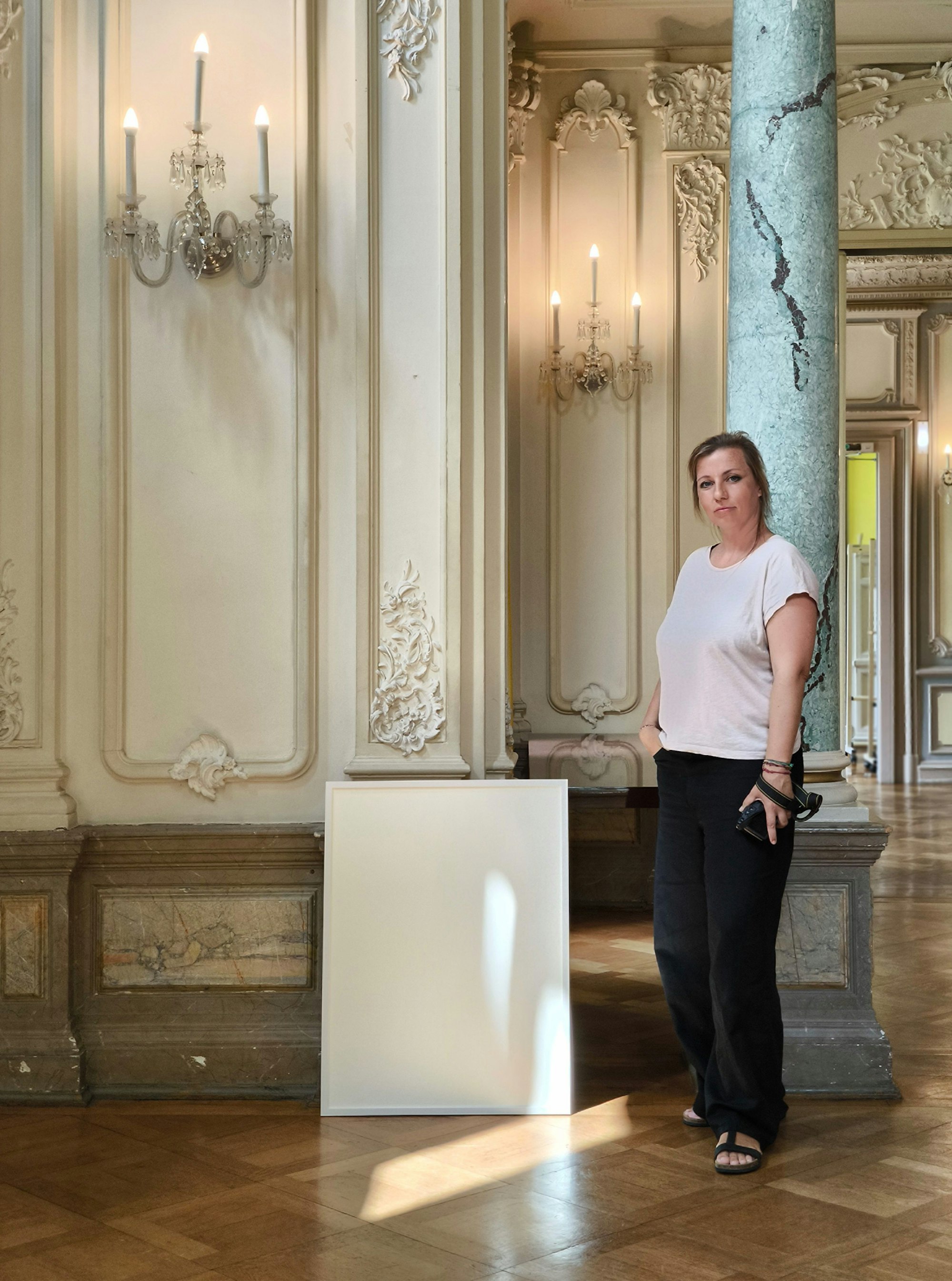 Johanna von Monkiewitsch im Musem Morsbroich