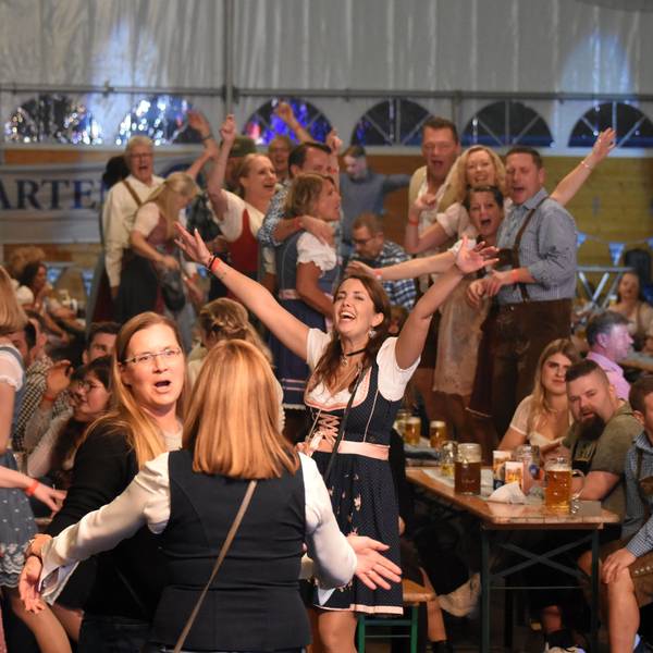 2021 wurde noch in der Balker Aue Oktoberfest gefeiert.