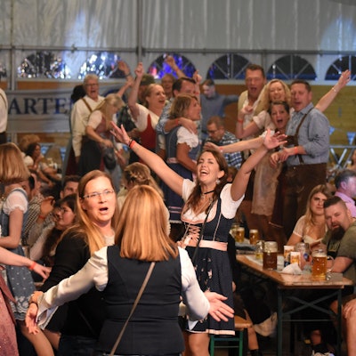 2021 wurde noch in der Balker Aue Oktoberfest gefeiert.