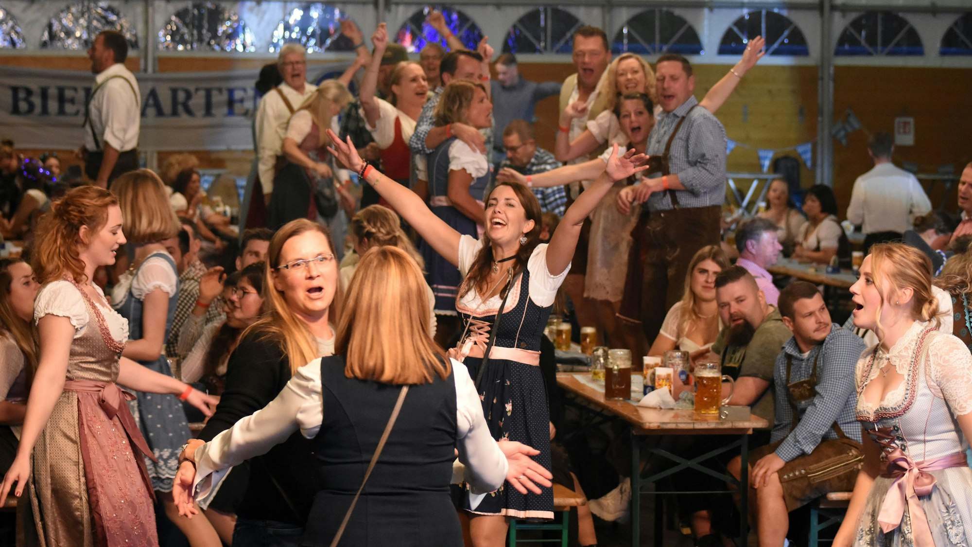 2021 wurde noch in der Balker Aue Oktoberfest gefeiert.