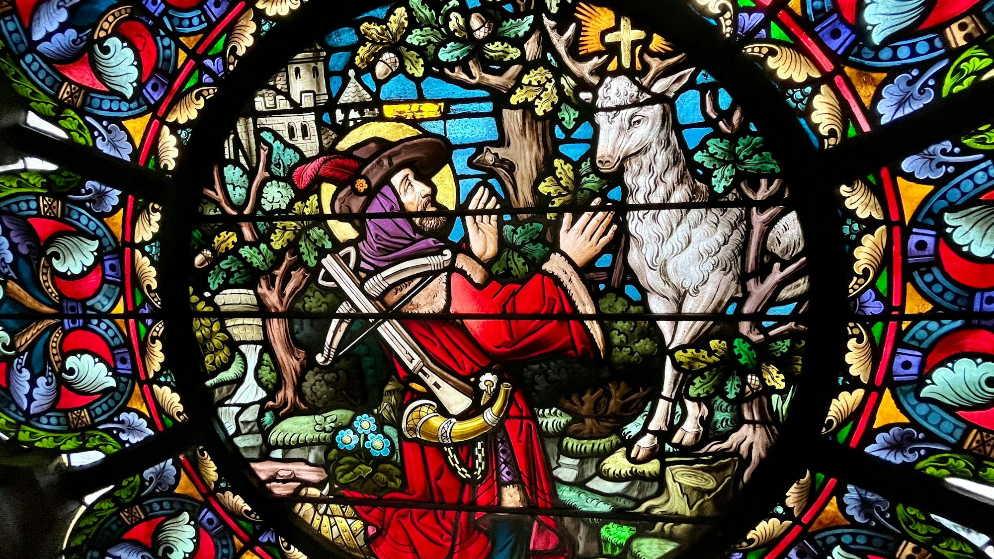 Kirchenfenster von St. Nikolaus Leverkusen-Steinbüchel