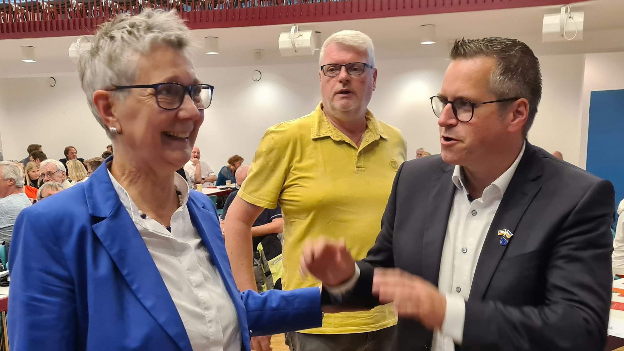 Auf dem Foto ist die scheidende SPD-Vorsitzende in Rhein-Erft, Heike Steinhäuser, zu sehen.