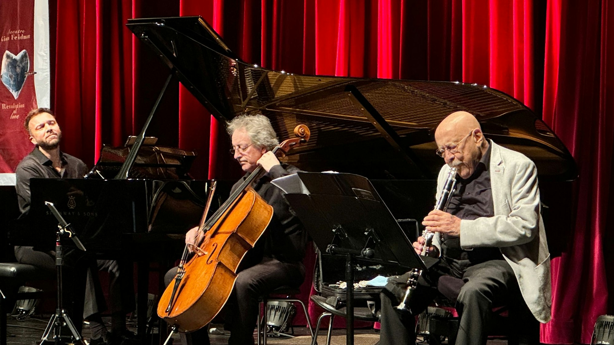 Klarinetten-Maestro Giora Feidman im Erholungshaus