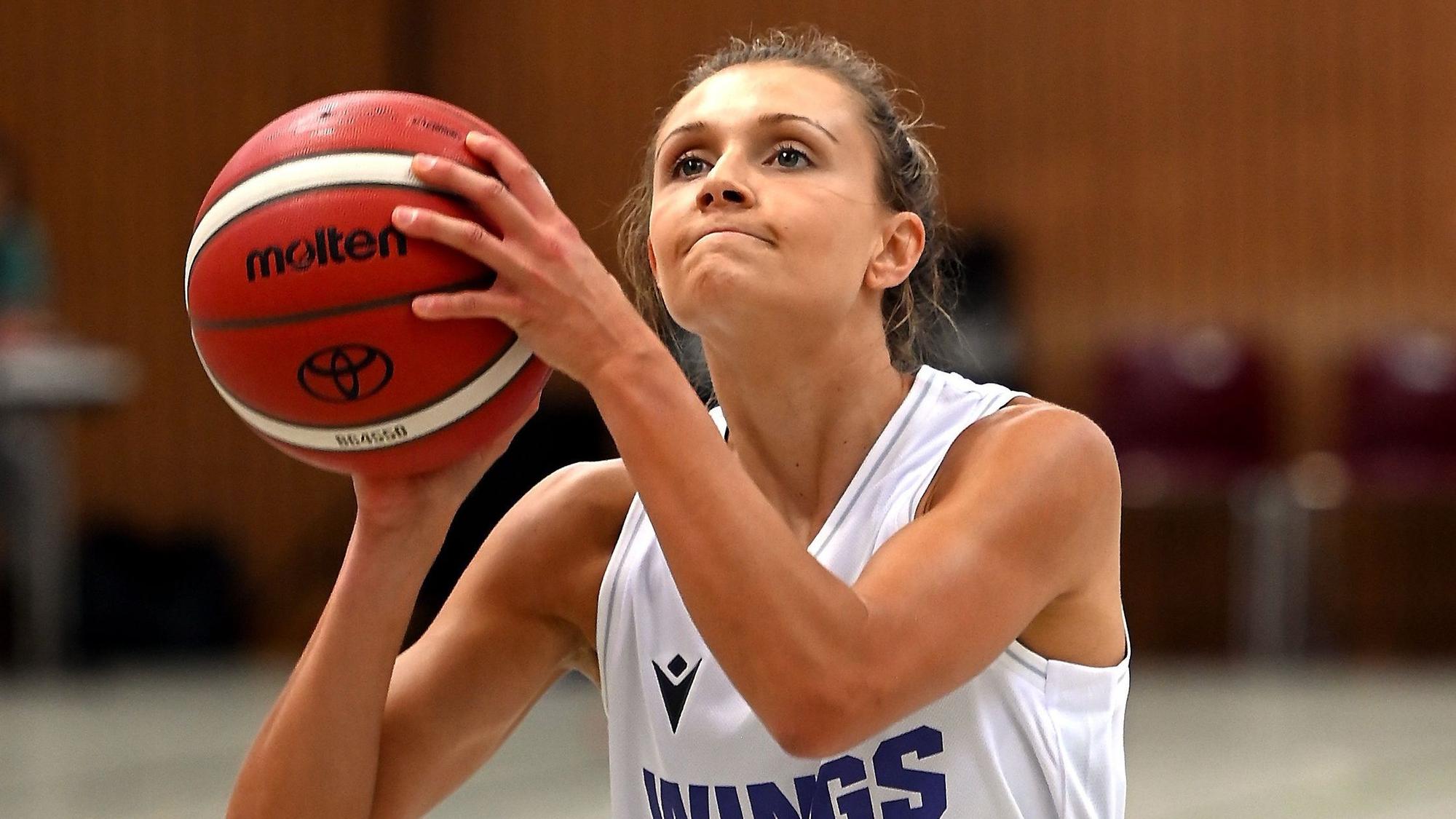 30.08.2024, Basketball-Wings Leverkusen - Rhöndorf
Cassidy Mihalko (Wings)
Foto: Uli Herhaus