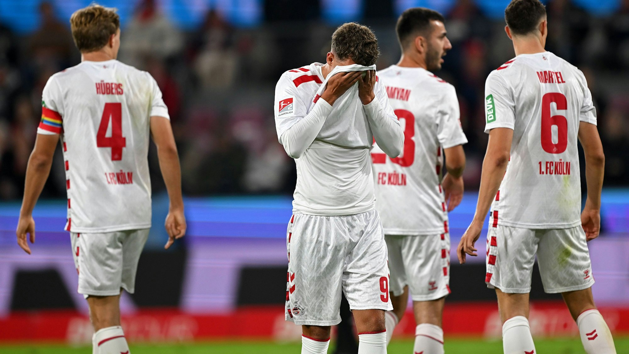 Satz mit x, das war nix: Enttäuschte FC-Spieler am Wochenende