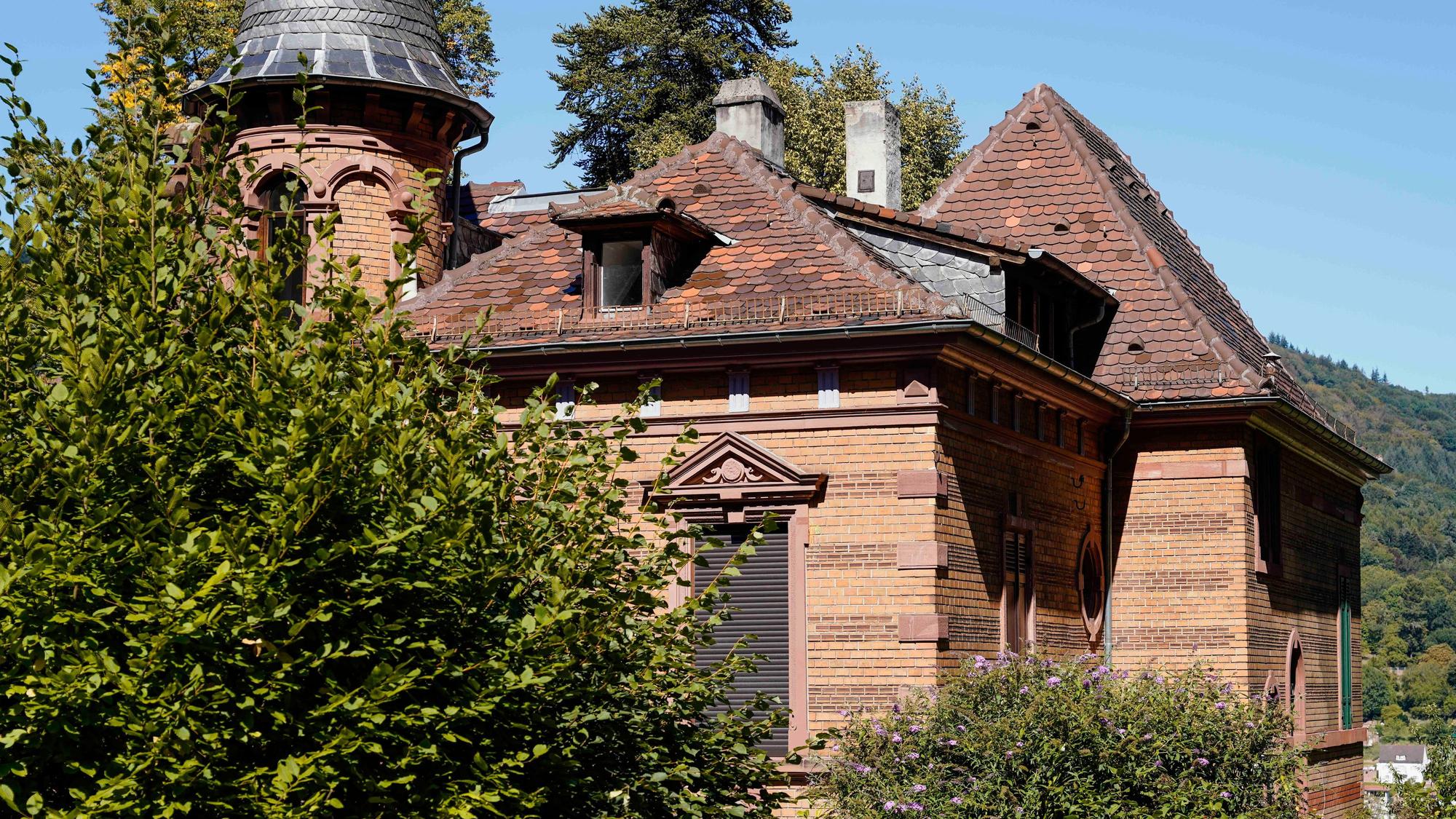 Blick auf das Haus der Burschenschaft Normannia.