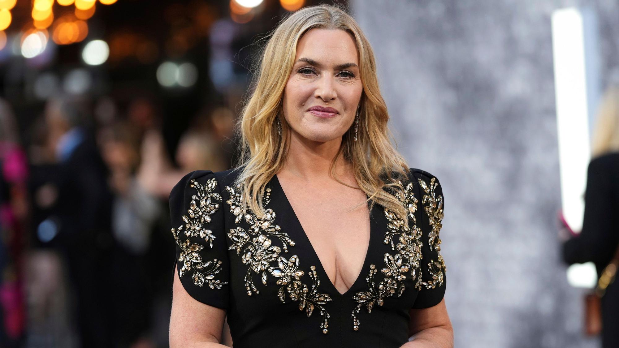 Kate Winslet posiert.