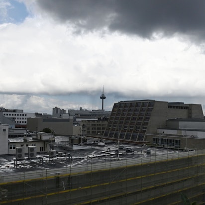 Die Baustelle der Bühnen am Offenbachplatz.