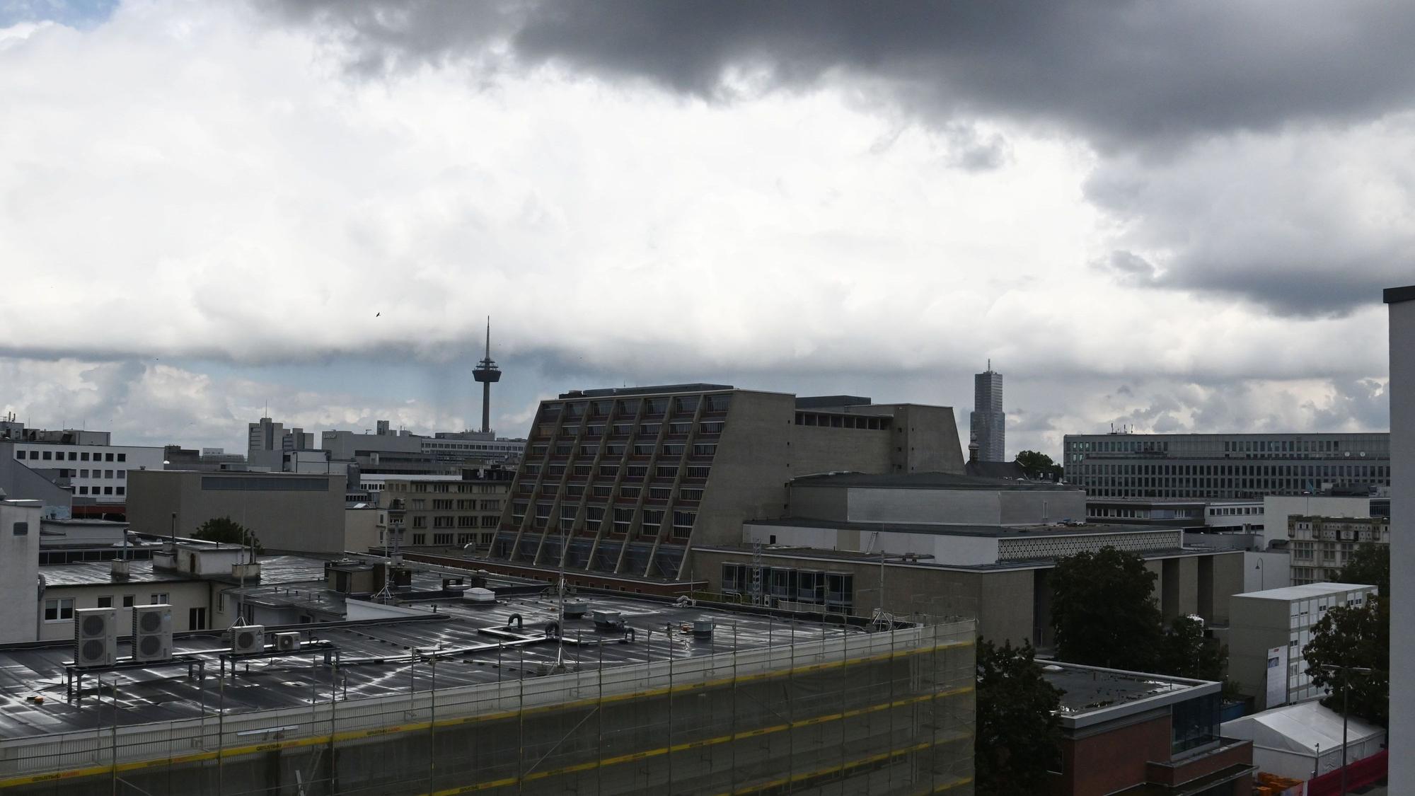 Die Baustelle der Bühnen am Offenbachplatz.