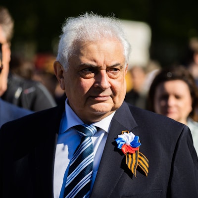 Sergei Netschajew ist der Botschafter der Russischen Föderation in Deutschland. Im „Deutschlandfunk“ kam der Diplomat nun zu Wort – danach wurde scharfe Kritik am Sender laut. (Archivbild)