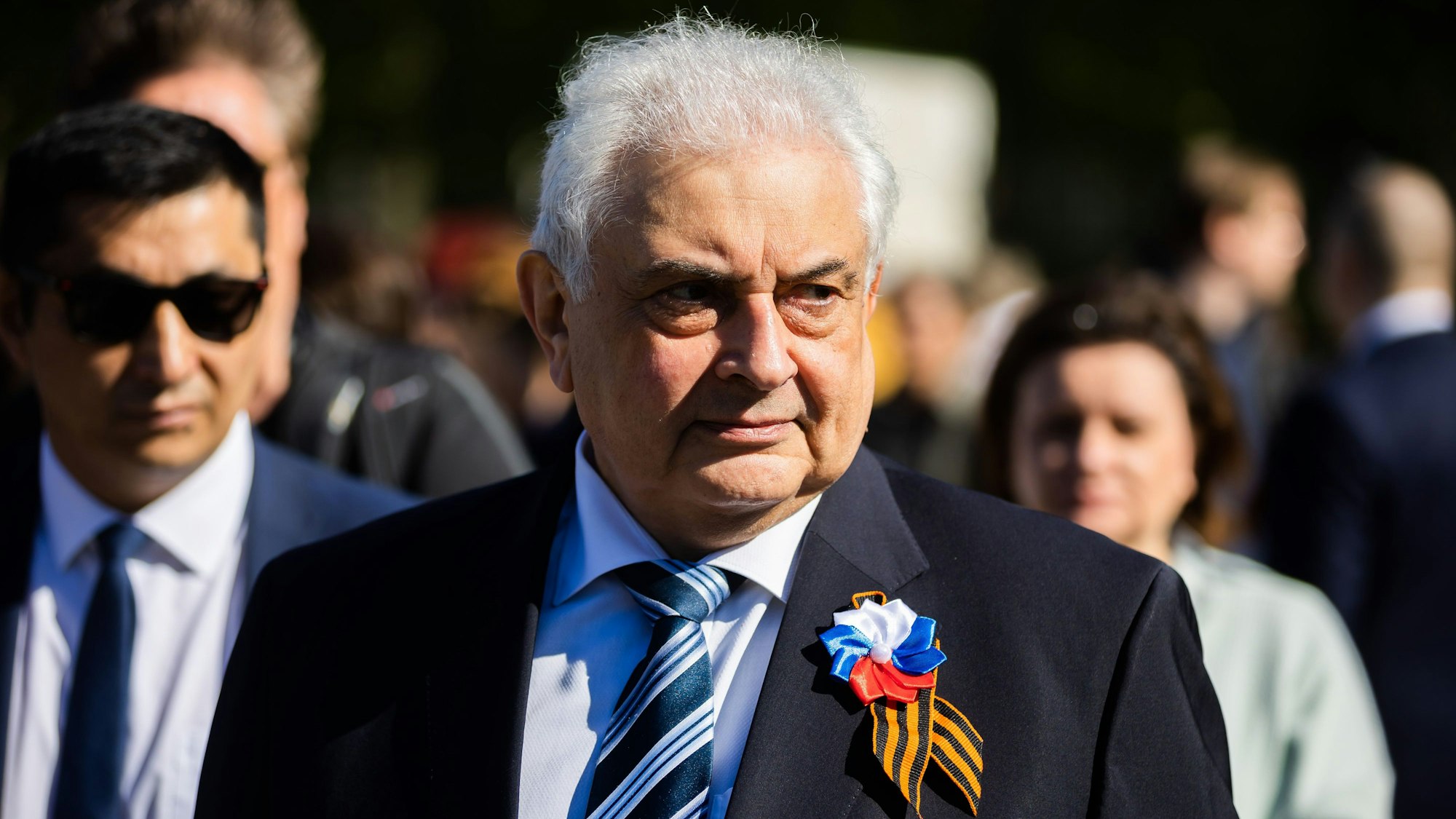 Sergei Netschajew ist der Botschafter der Russischen Föderation in Deutschland. Im „Deutschlandfunk“ kam der Diplomat nun zu Wort – danach wurde scharfe Kritik am Sender laut. (Archivbild)