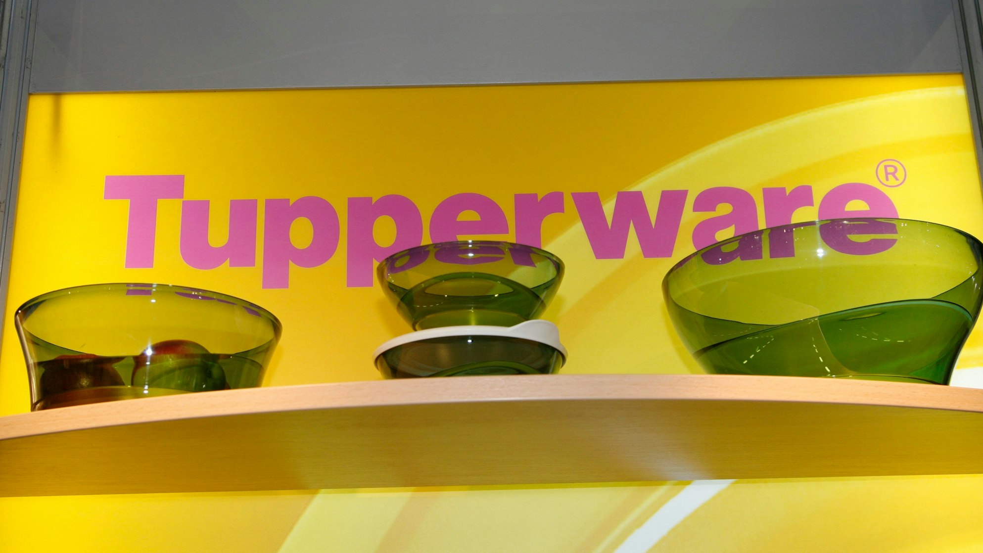 Tupperware wird auf der Messe eat'n Style in Köln gezeigt.