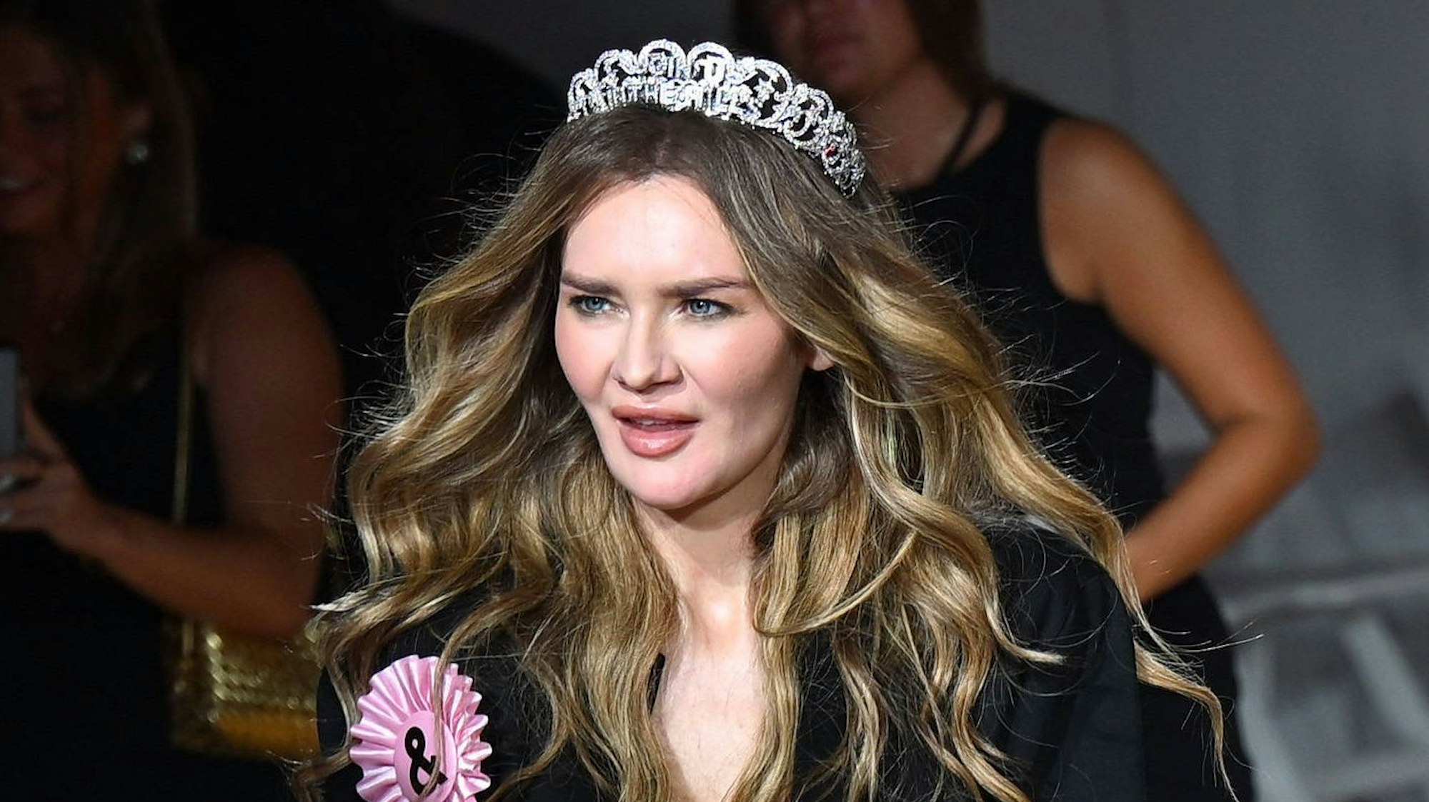 Anna Sorokin alias Anna DelVey bei der Untitled&Co Modenschau im September 2024.