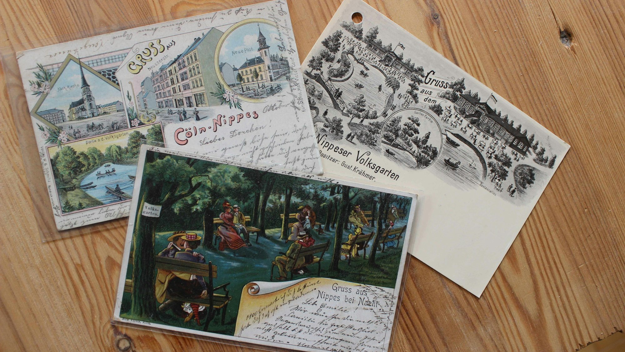 Alte Postkarten aus Nippes