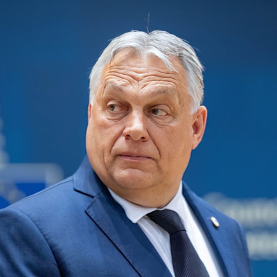 Der ungarische Ministerpräsident Viktor Orban, hier bei einem EU-Gipfel im April in Brüssel.