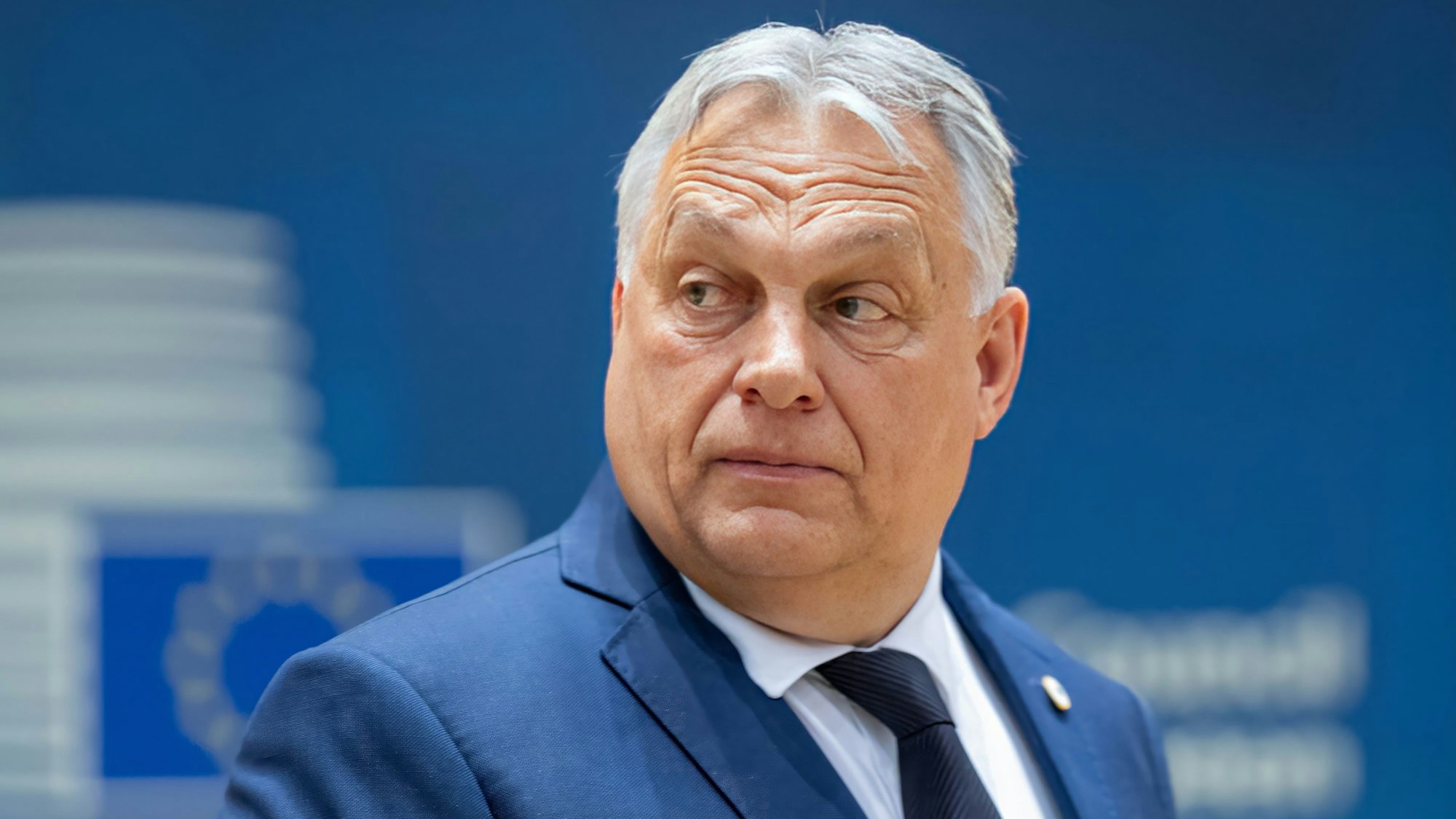 Der ungarische Ministerpräsident Viktor Orban, hier bei einem EU-Gipfel im April in Brüssel.
