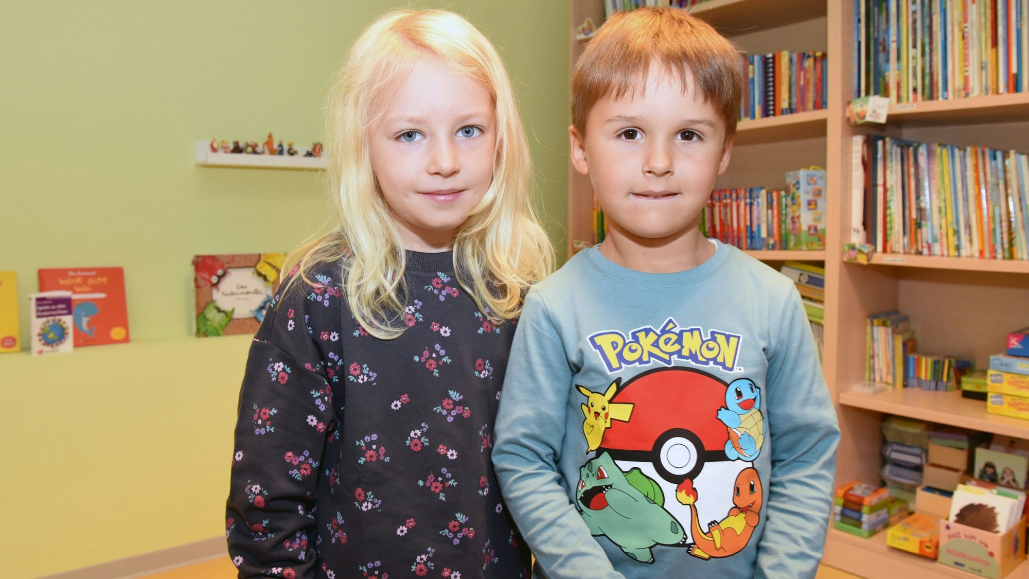 Kira und Mats aus der Pippi-Langstrumpf-Gruppe