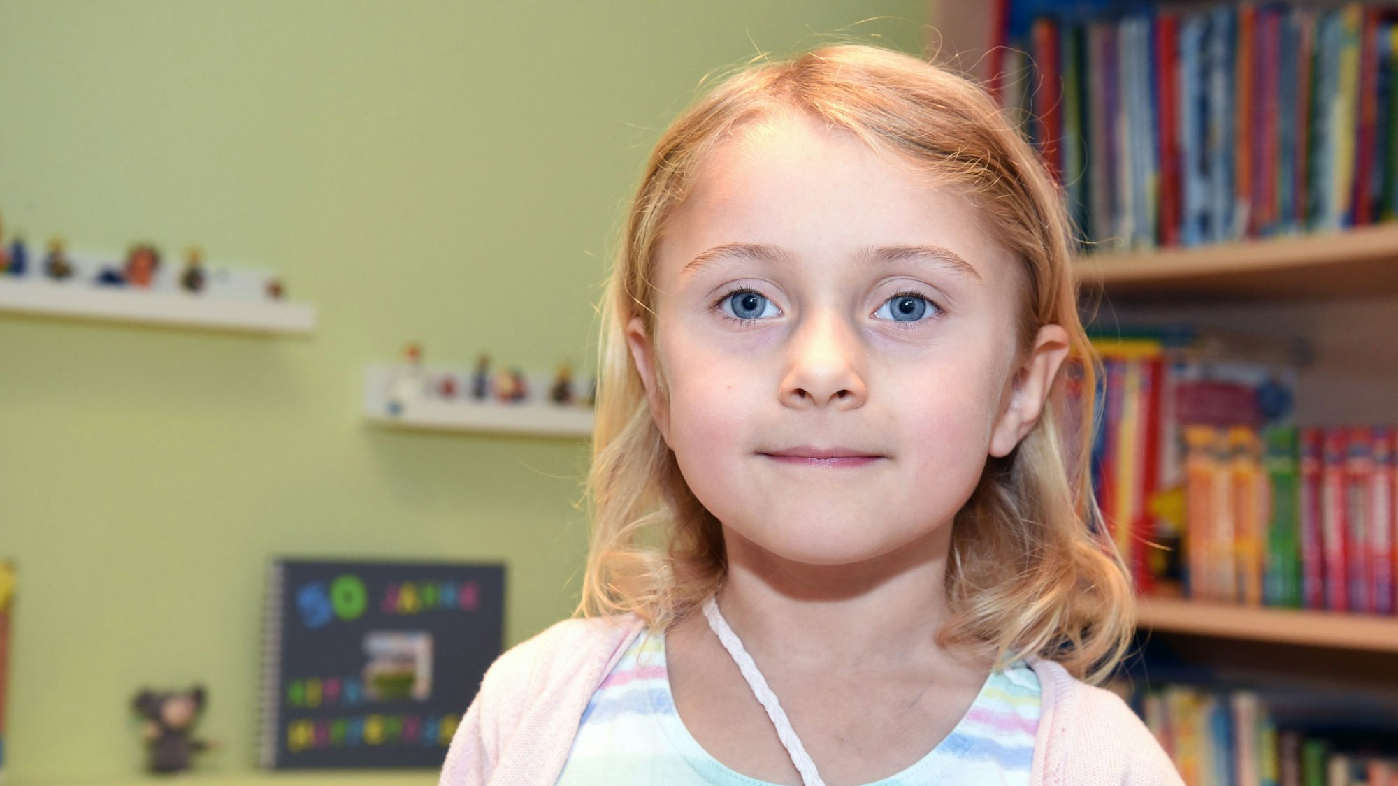 Marie aus dem Städtischen Kindergarten Hoppetosse in Gummersbach-Strombach.