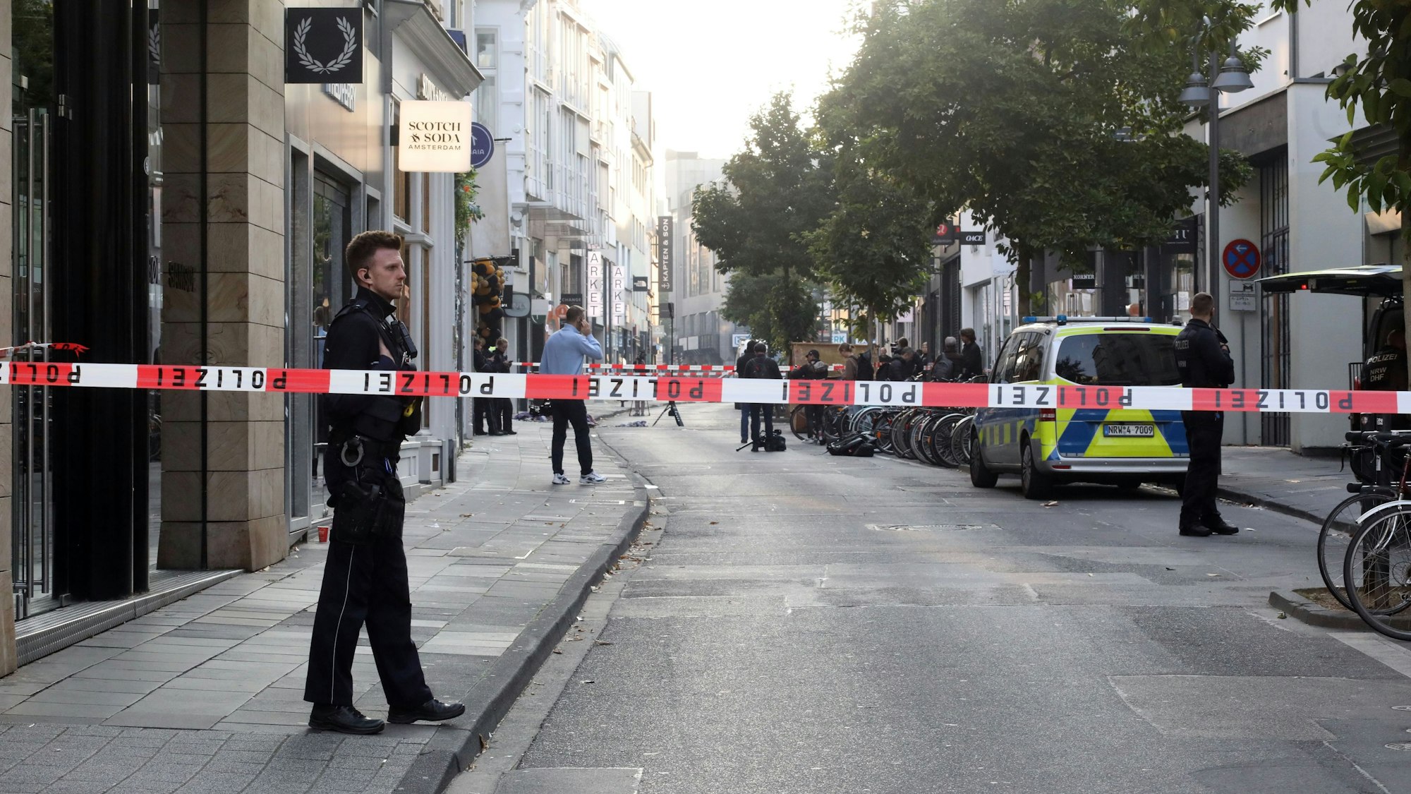 Auch auf der Ehrenstraße gab es im September eine Explosion. Die Tat ist noch nicht aufgeklärt. Die Polizei ermittelt.