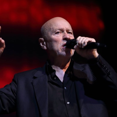 Matt Johnson von der Band The The bei einem Konzert im Huxleys Neue Welt in Berlin, 17. September 2024. The The Konzert Berlin *** Matt Johnson from the band The The at a concert at Huxleys Neue Welt in Berlin, September 17, 2024 The The concert Berlin