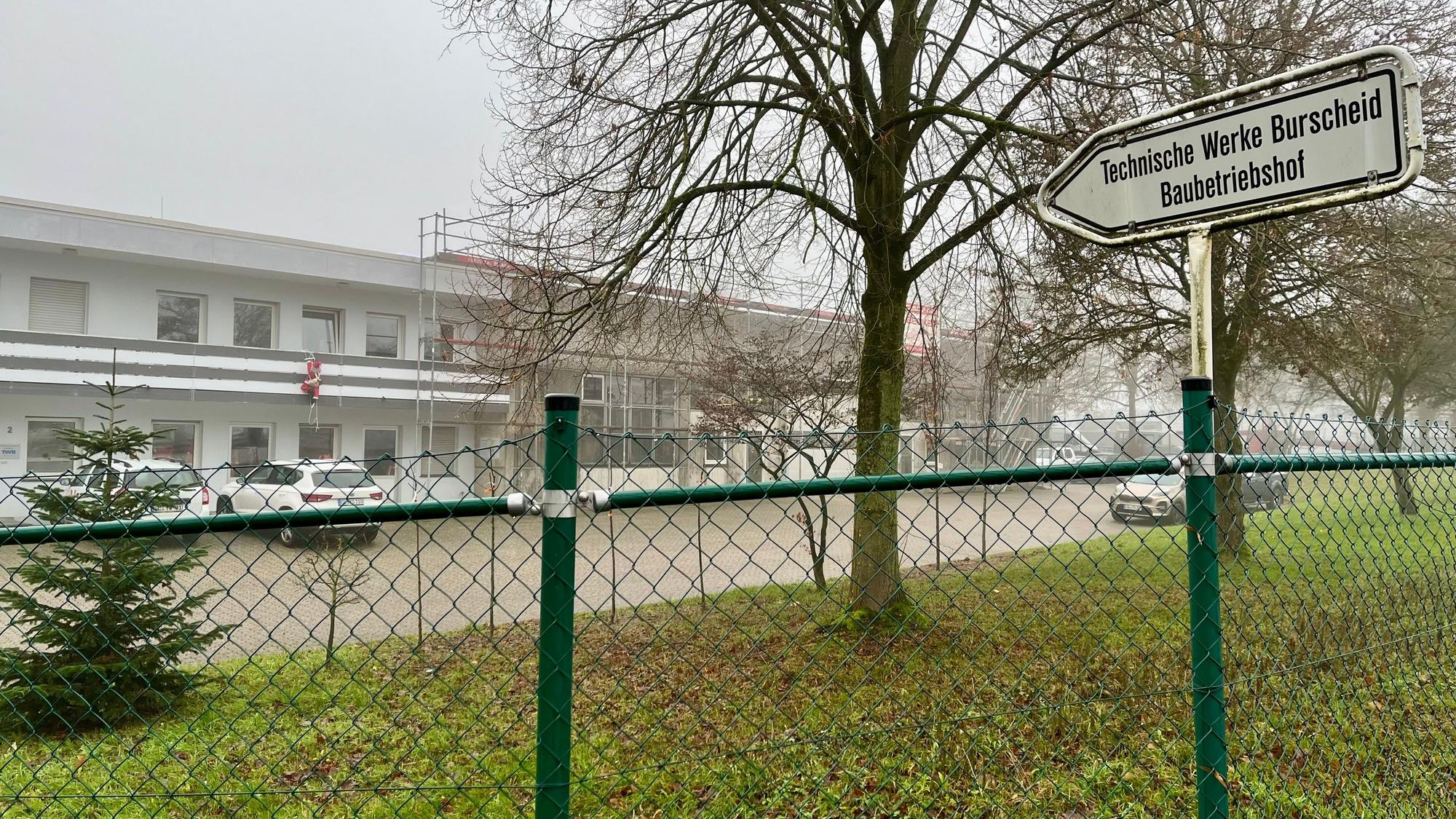 Der Bauhof der Technischen Werke Burscheid.