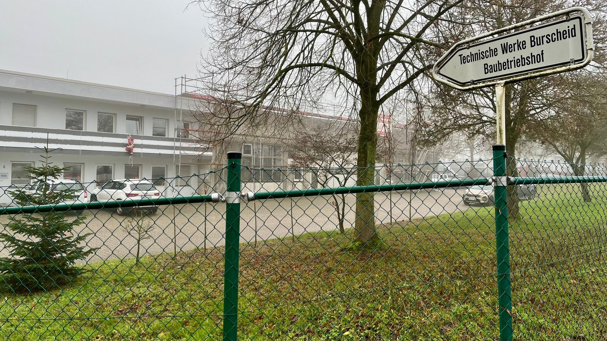 Der Bauhof der Technischen Werke Burscheid