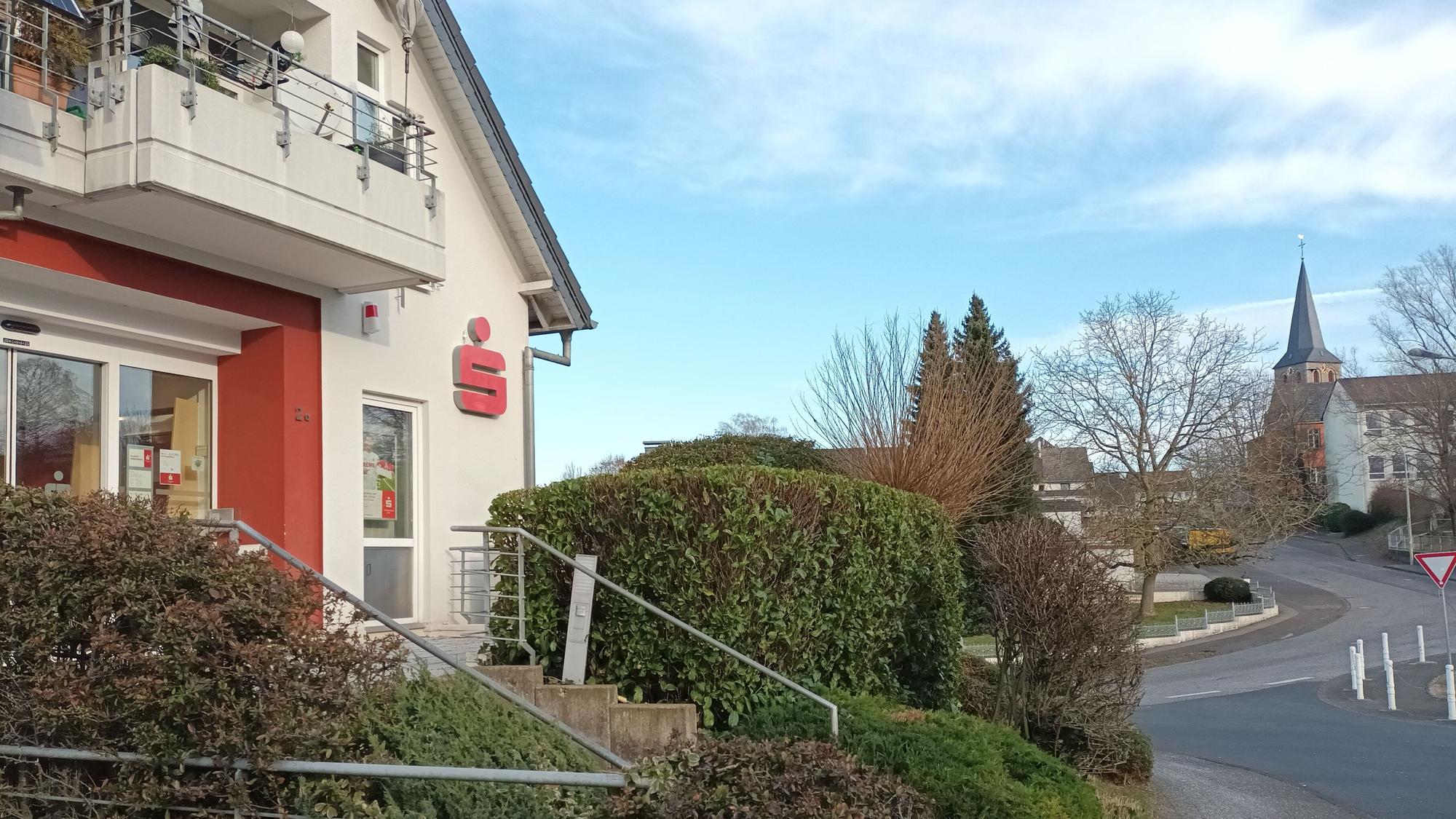 Eine Filiale der Kreissparkassen