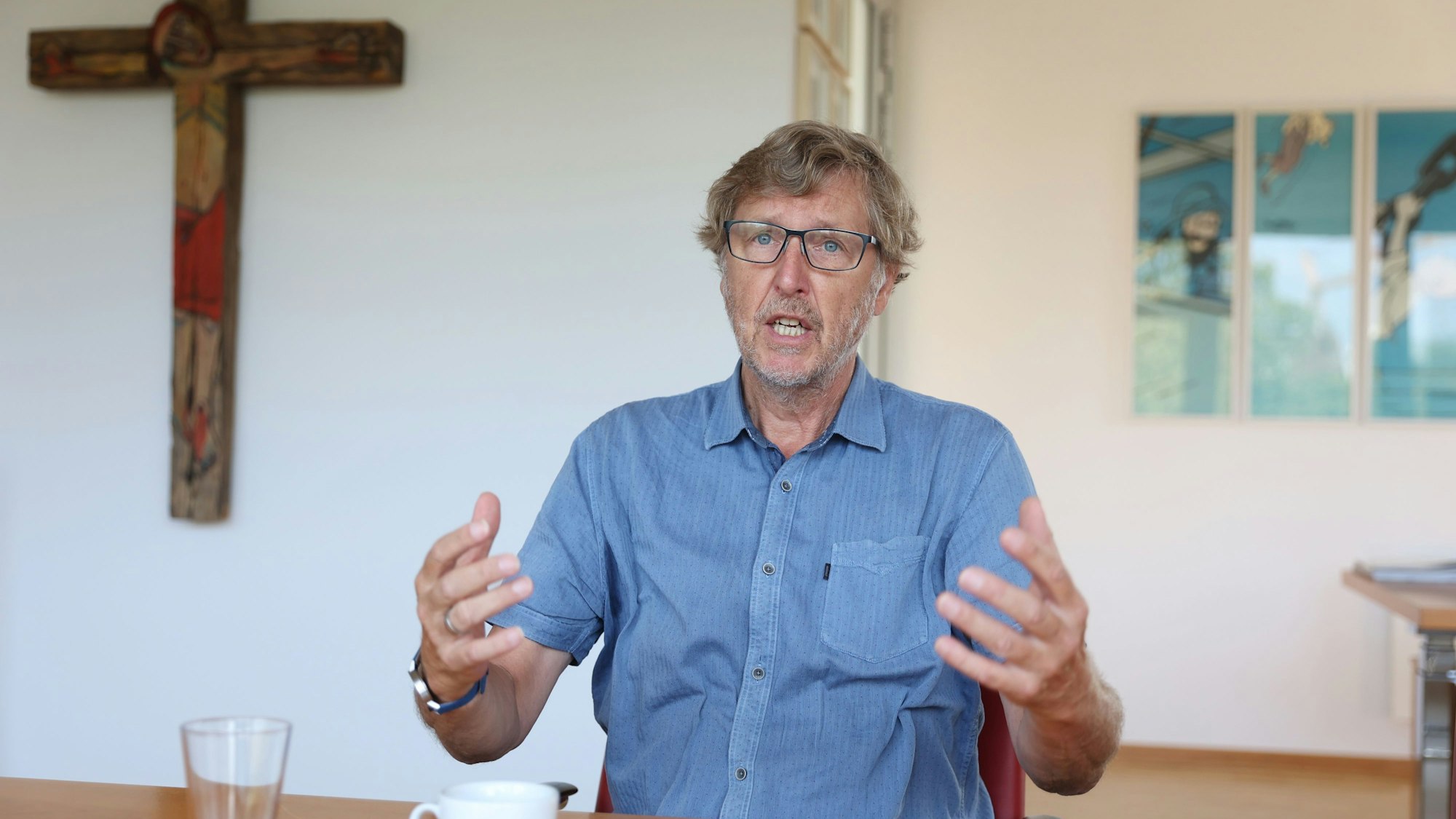 05.09.2024
Köln:
Interview zum Abschied mit Caritas-Chef Peter Krücker
Foto: Martina Goyert