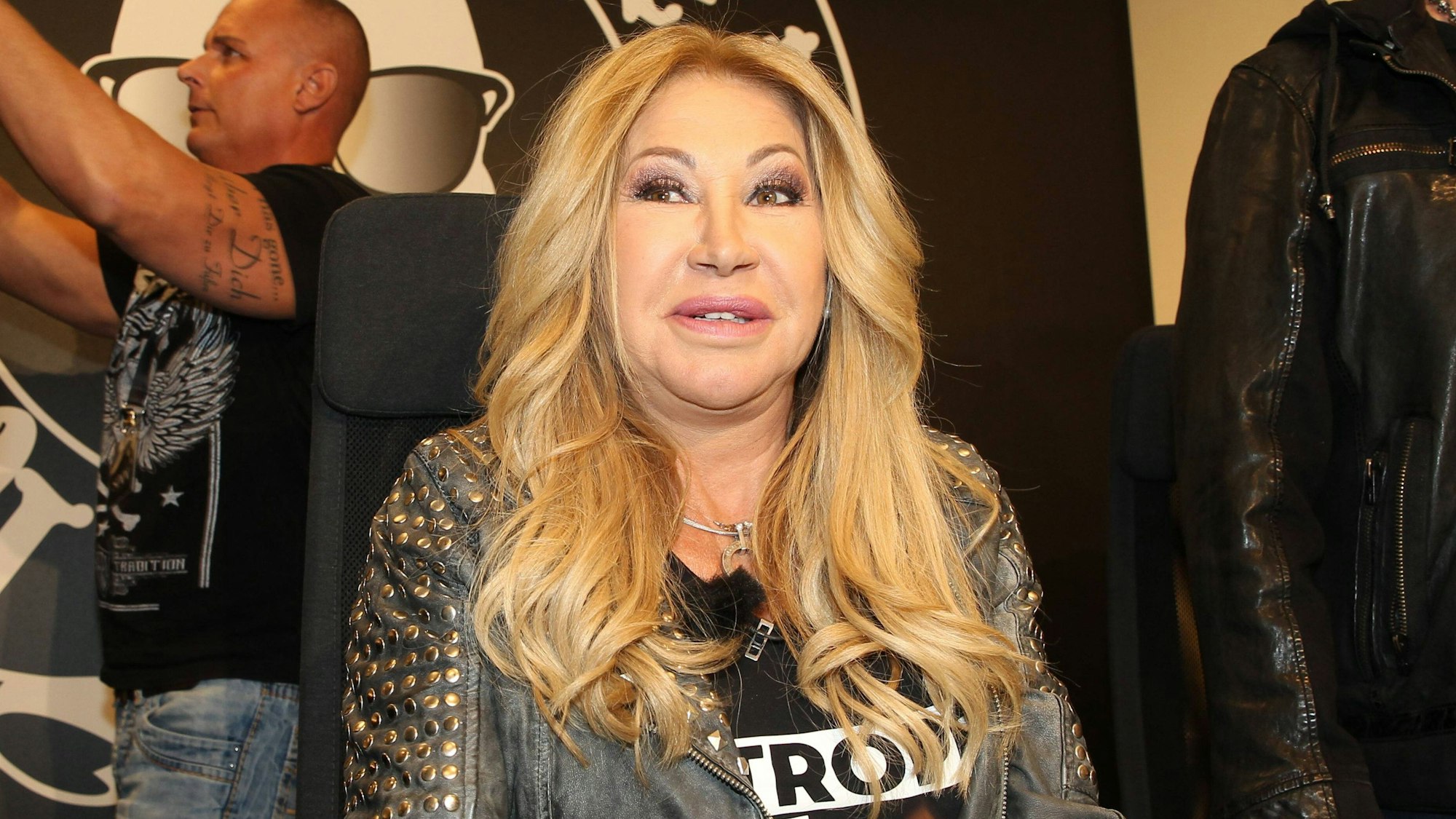 Carmen Geiss bei einer Autogrammstunde im Mai 2019.