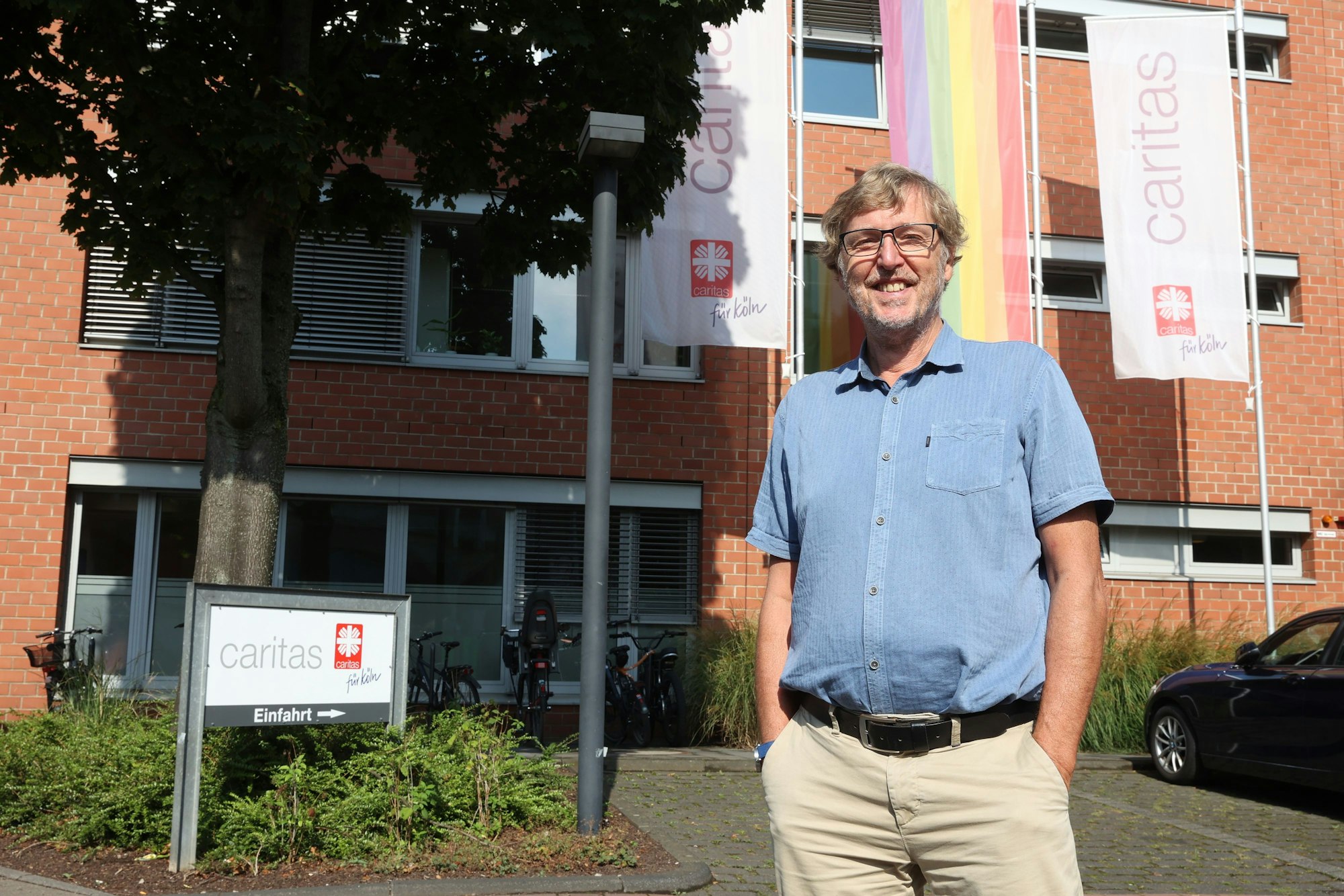 Portrtät von Caritas-Chef Peter Krücker