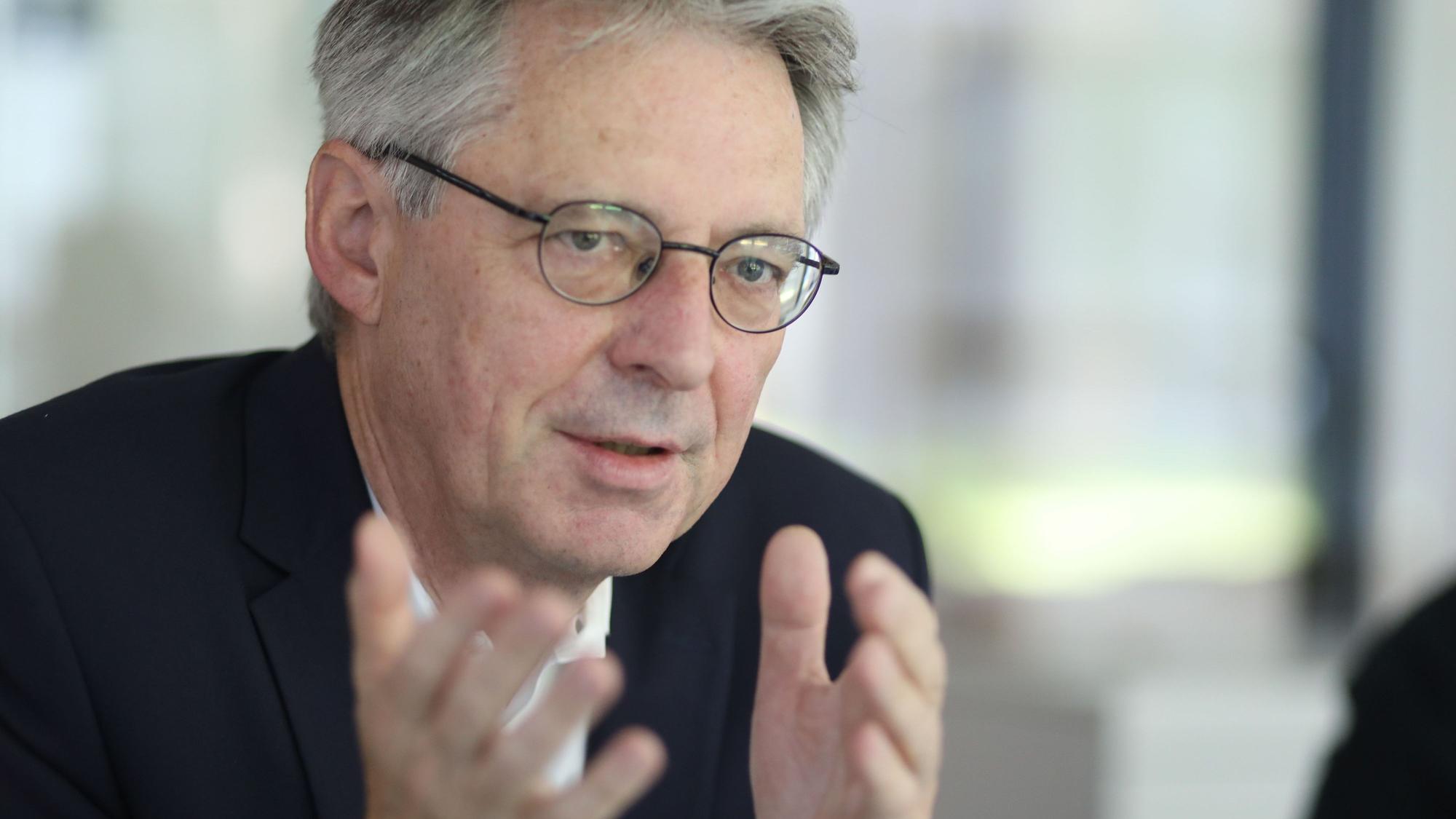Achim Post ist Co-Vorsitzender der NRW-SPD, beim Interview mit dem „Kölner Stadt-Anzeiger“.