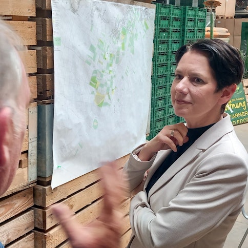 Silke Gorißen (CDU) wurde in Kleve geboren. Seit 2022 ist sie Landwirtschaftsministerin im Kabinett von Ministerpräsident Hendrik Wüst (CDU).