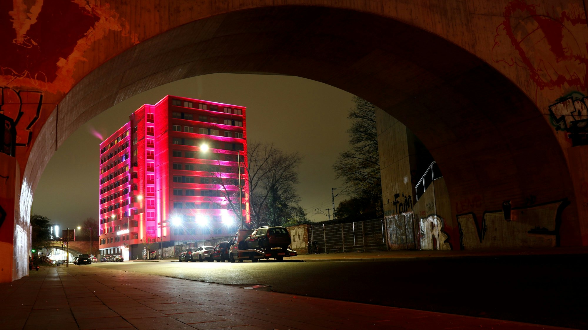 Das Großbordell Pascha an der Hornstraße