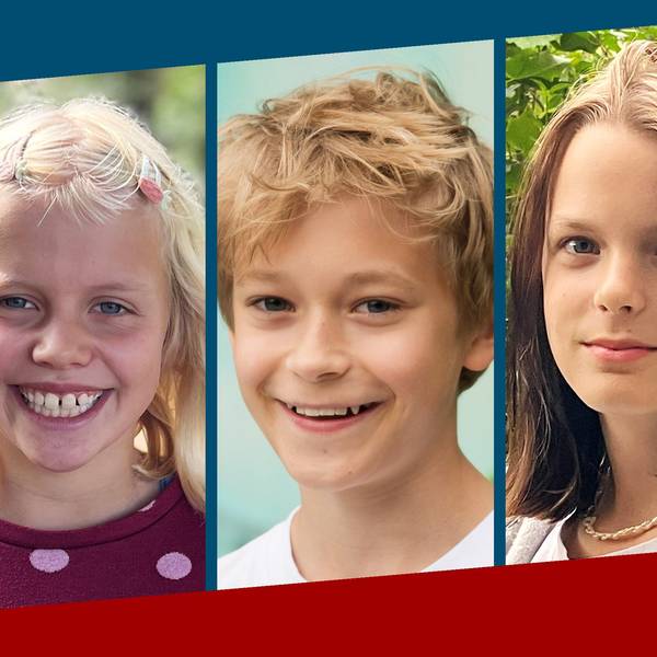 Justus (9), Paula (9), Henri (13) und Annika Rühl (12) berichten zum Weltkindertag über ihre Wünsche und Träume.