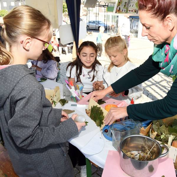 Weltkindertag auf dem Heier Platz in Marienheide.