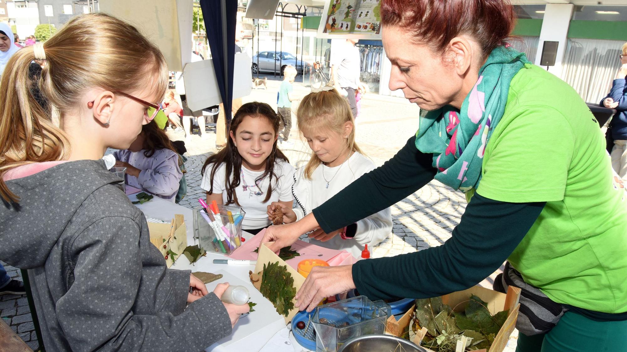 Weltkindertag auf dem Heier Platz in Marienheide.